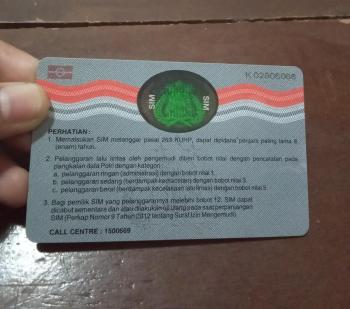 SIM C Kini Dibagi Menjadi Tiga Golongan